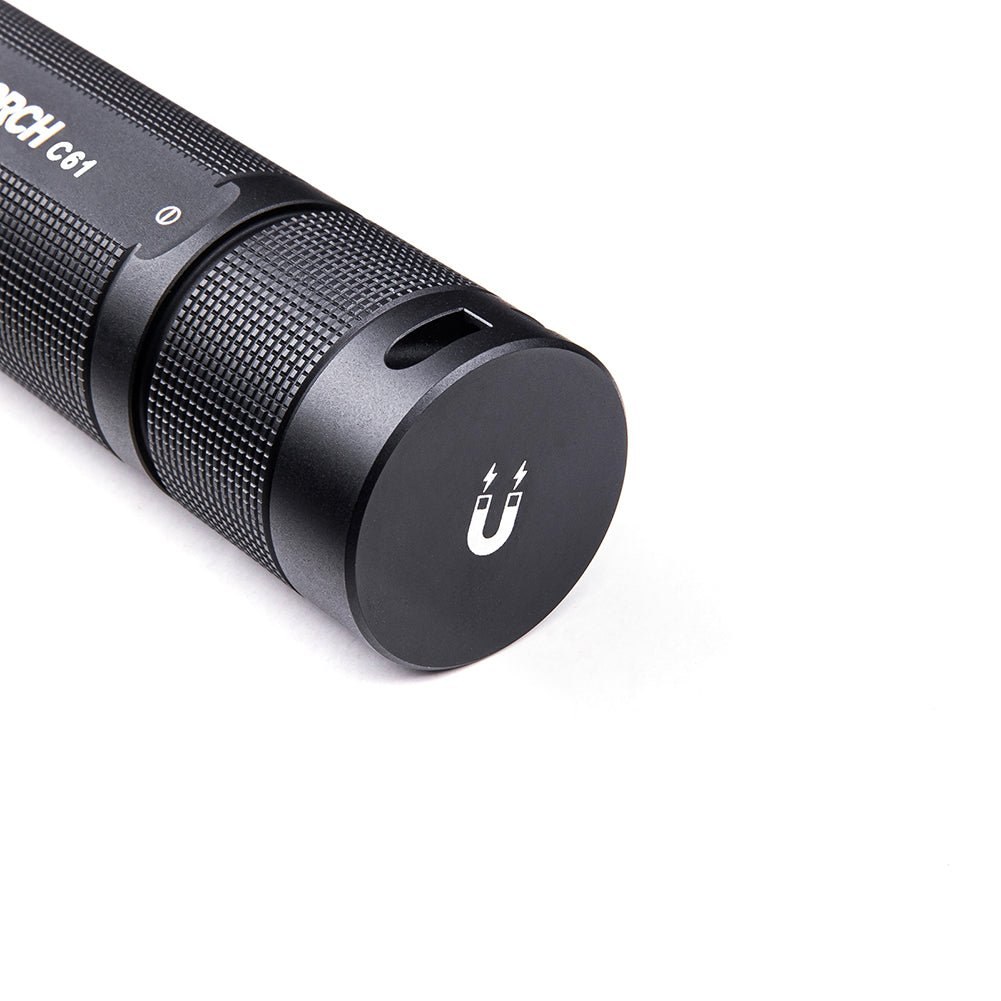 Nextorch C61 — magnetická koncovka na hands-free uchytenie na kovový povrch