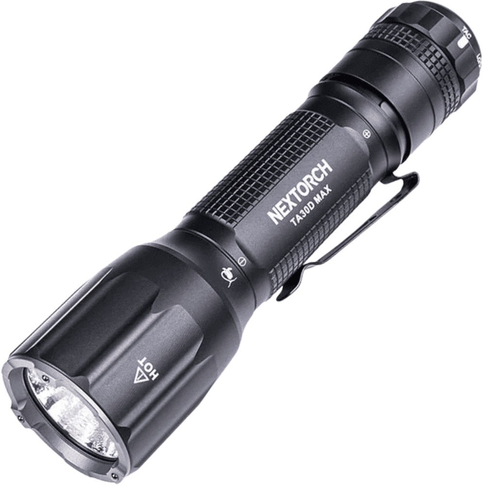 Nextorch TA30D MAX — 4. generácia DELTA, taktická baterka 4000 lm, článok 21700
