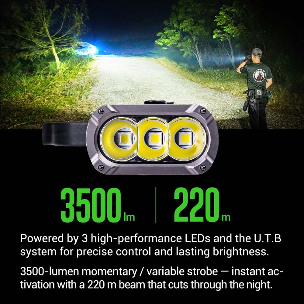 Nextorch TA70 — trojica LED s výkonom 3500 lúmenov a dosvitom 220 metrov v noci