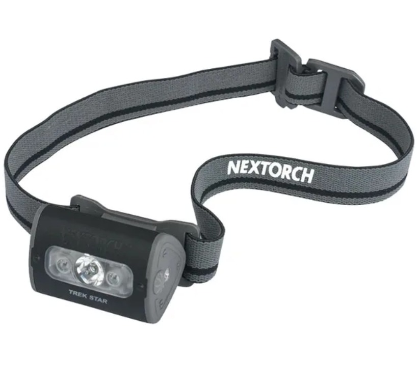 Nextorch Trek Star — ľahká čelovka 220 lm na tri AAA batérie s reflexnou čelenkou