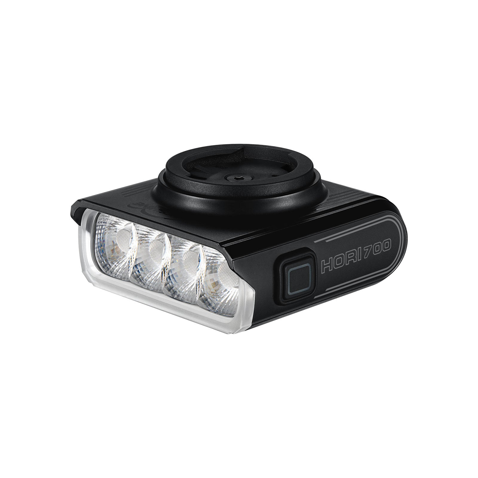 Magicshine HORI 700 — predné cyklosvetlo 700 lm so štyrmi LED a štvrťotáčkovým rozhraním Garmin na vrchu tela