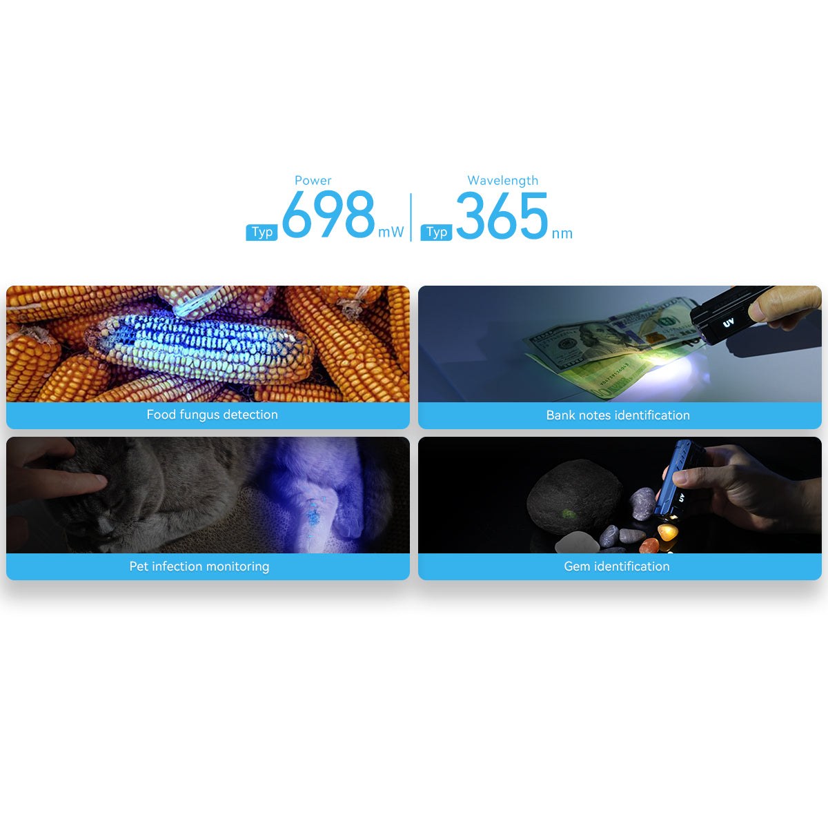 Univerzálny pomocník Imalent BL50 — práca, kontrola, outdoor, núdza