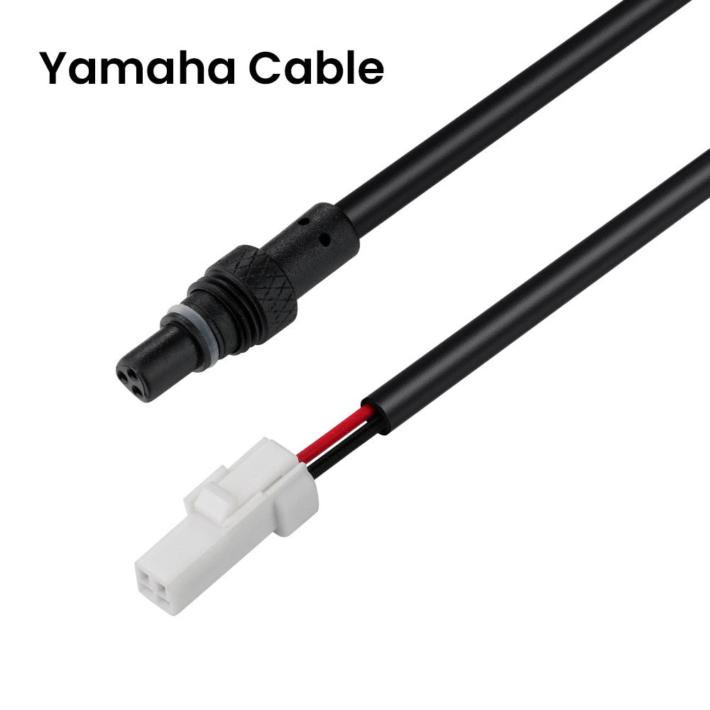 Magicshine kábel pre e-bike Yamaha k svetlu ME 2000 V2.0 s bielym dvojpinovým obdĺžnikovým konektorom