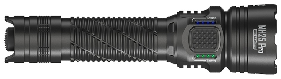 NITECORE MH25 PRO — taktické svietidlo s NiteLab UHi 40 LED a dosvitom 705 m