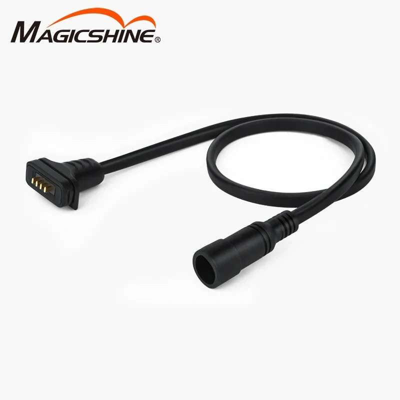 Magicshine MJ-6271 kábel pre pôvodnú batériu MJ-6118 s plochou koncovkou so štyrmi kontaktmi a okrúhlym konektorom