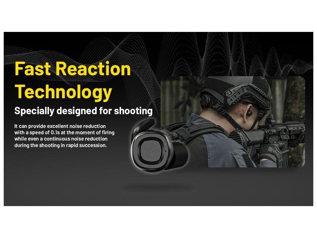 Fast Reaction Technology na Nitecore NE20 — útlm za 0,1 sekundy v okamihu výstrelu aj pri rýchlej streľbe