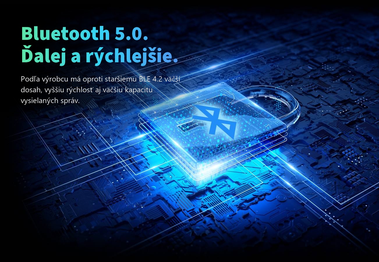 Bluetooth 5.0 čip SkyRC Bluetooth Dongle &ndash; väčší dosah a vyššia rýchlosť oproti BLE 4.2