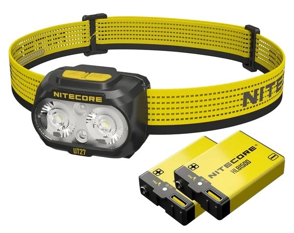 Nitecore UT27 Pro — Bežecká čelovka — originálna sada s 2× batériou