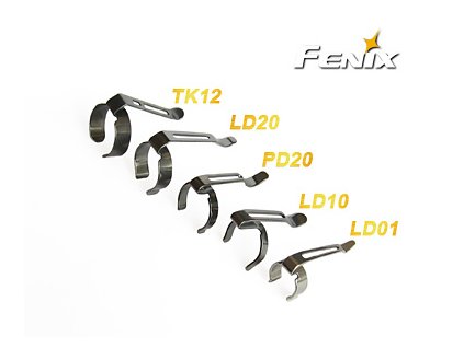Náhradné spony na svietidlá Fenix - Fenix LD22/LD20 a PD30