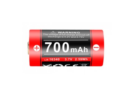 Klarus 16GT-70UR 16340 700mAh Li-ion 3,7V 3A Micro USB nabíjateľný akumulátor chránený