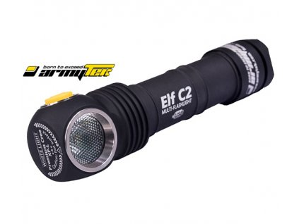 Nabíjateľná LED Čelovka Armytek Elf C2 XP-L USB Praktik Set - teplá (3000K)