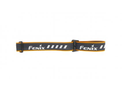 Horný popruh k čelovkám Fenix - reflexný, perforovaný - šedo-oranžový