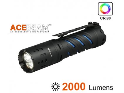 LED Baterka Acebeam E70 MINI + Li-ion IMR18650 3100mAh 15A USB-C nabíjateľná