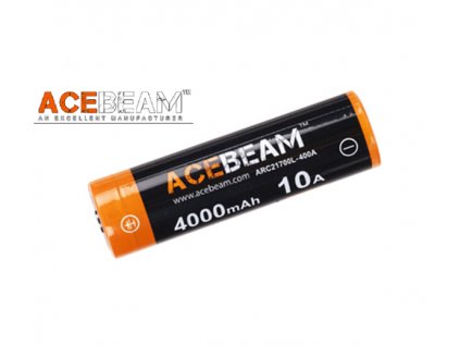 ACEBEAM 21700 ARC21700L-400A 4000mAh Li-ion 3,6V 10A  chránený, Profi akumulátor do nízkych teplôt (až do -30°C)