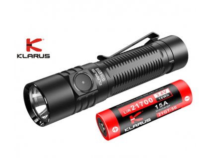 LED Baterka Klarus G15 V2 + Li-ion 21700 5000mAh 15A 3,6V, USB-C nabíjateľná