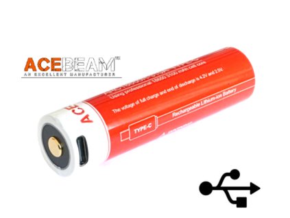 Acebeam ARC18650H-310A IMR18650 Li-ion 3100mAh 15A s USB-C