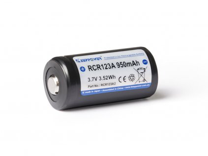 Keeppower RCR123 A2 16340 950 mAh 3 6V 3 7V SvetelnaPosta