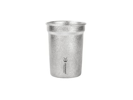 Titánový pohár na pivo 400 ml kryštálický
