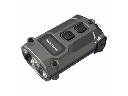 🔦 Nitecore TINI3 MCT šedá - Inteligentná LED kľúčenka s revolučnou MCT technológiou a OLED displejom