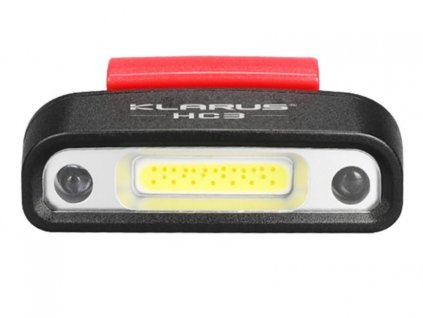 Klarus -  USB Nabíjateľná čelovka KLARUS HC3 s pohybovým senzorom, s výstupom LED 100LM