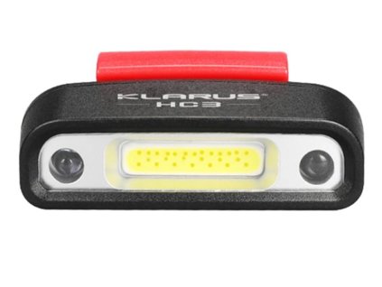 USB Nabíjateľná čelovka KLARUS HC3 s pohybovým senzorom, s výstupom LED 100LM