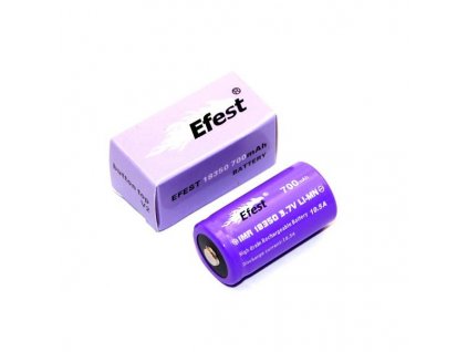 Efest -  Akumulátor EFEST V1 - IMR18350 (Li-Mn) 700 mAh, FLAT, bez ochrany