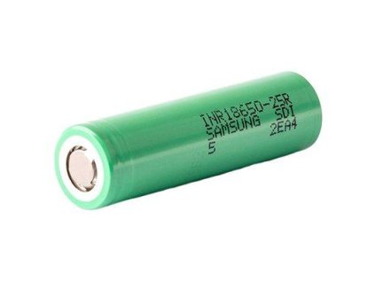 SAMSUNG 18650 INR18650-25R 2500 mAh Li-ion 3,7V 20A  bez ochrany