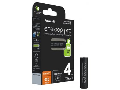 Eneloop PRO AAA 930mAh BK 4HCDE 4BE svetelnaposta sk