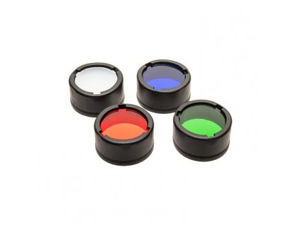 Nitecore -  Filter červený, zelený, modrý, rozptylový 22,5 mm