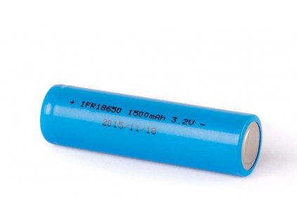 IFR -  Akumulátor IFR 18650 - LiFePo4, 18650, 1400mAh, Flat Top, bez ochrany