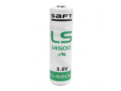 Saft -  Batéria SAFT  Lithium LS 14500 - AA (Mignon), 2600mAh, 3.6V, Button Top - nenabíjateľná