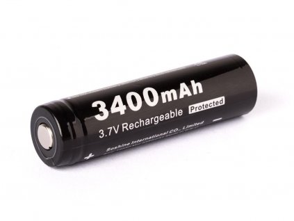 SOSHINE 18650 3400mAh Li-ion 3.7V 8A Button Top s ochranou