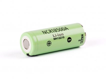 PANASONIC 18500 NCR18500A - 2040 mAh, Flat Top, 3.7V, bez ochrany, 4A