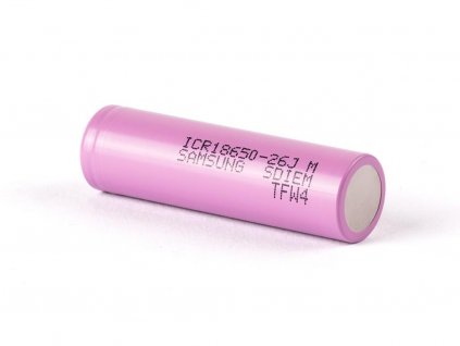 SAMSUNG SDI 18650 ICR18650-26J 2600mAh 3.7V Li-ion bez ochrany 5,2A