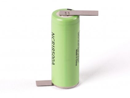 PANASONIC 18500 NCR18500A - 2040 mAh, 3.7V, bez ochrany, 4A, + Výstup Z