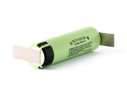 PANASONIC 18650 NCR18650B 3400mAh Li-ion 3,7V bez ochrany 6,2A + Výstup Z