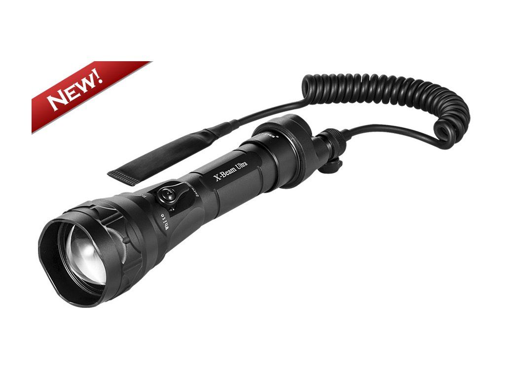 Wolf-Eyes X-Beam Gen2 UV 400 nm LED baterka s diaľkovou tlakovou spúšťou pre lov a dohľadávanie