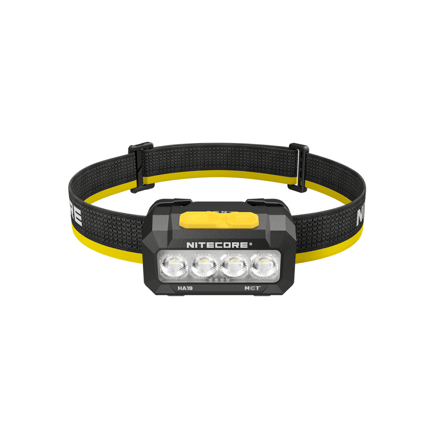 NITECORE HA19 RGB viacúčelová čelovka 600 lm s tromi teplotami bieleho a RGB svetlom