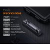USB nabíjačka Fenix ARE-X1 V2.0 (Li-ion)
