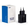 Sieťový rýchlo nabíjací 1x USB adaptér Xtar QC3.0 18W 3A