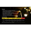 Nitecore LR40 technické údaje a features - 100 lúmenov, 65h výdrž, outdoor camping osvetlenie