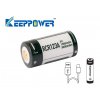 Keeppower RCR123A 16340 P1680U2 Li Ionen Akkus mit 1000mAh USB 1