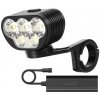 LED bicyklové svietidlo Magicshine Monteer 6500S, 6500lm + externý USB nabíjací Li-ion batériový pack 10000mAh 7,2V