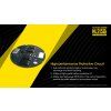 Nitecore NL2150HPi 21700 — detail štítku s technickými parametrami a max prúdom 15A