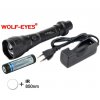 LED Baterka Wolf-Eyes X-Beam Biela + IR850 LED Praktik Set