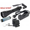 LED Baterka Wolf-Eyes X-Beam Biela XP-L V5 v.2 2017 + UV400 LED Full Set