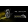 🔦 Nitecore TINI3 MCT čierna - Inteligentná LED kľúčenka s revolučnou MCT technológiou a OLED displejom