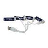 Špecifikácie XTAR AA Li-ion 2450mAh USB-C set — tabuľka technických parametrov 1,5V batérií a kábla
