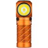 Olight Perun 3 Mini Orange zapnutá LED detailolight perun 3 mini premium oran (2)