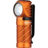Olight Perun 3 Mini Orange LED čelovka zapnutá